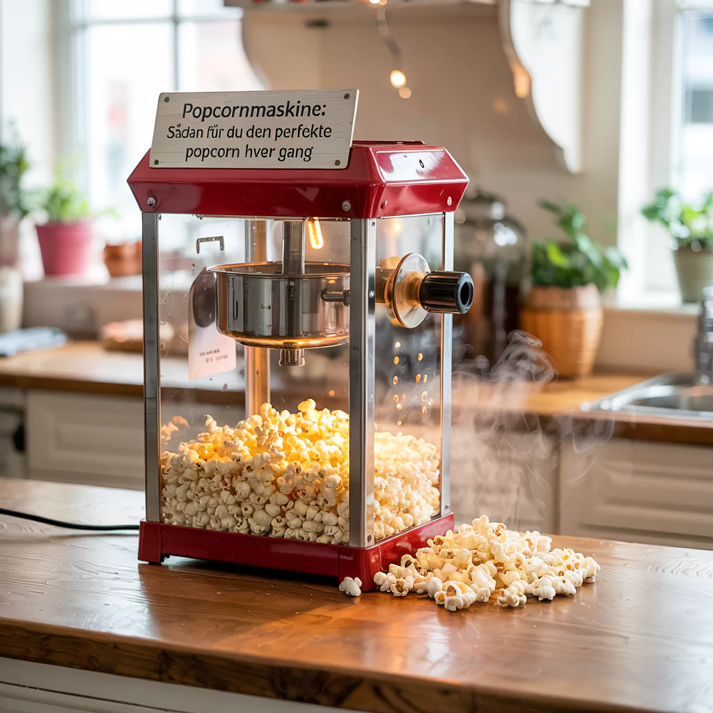 Popcornmaskine: Sådan Får Du Den Perfekte Popcorn Hver Gang - Slushicebutik Popcornmaskine: Sådan Får Du Den Perfekte Popcorn Hver Gang