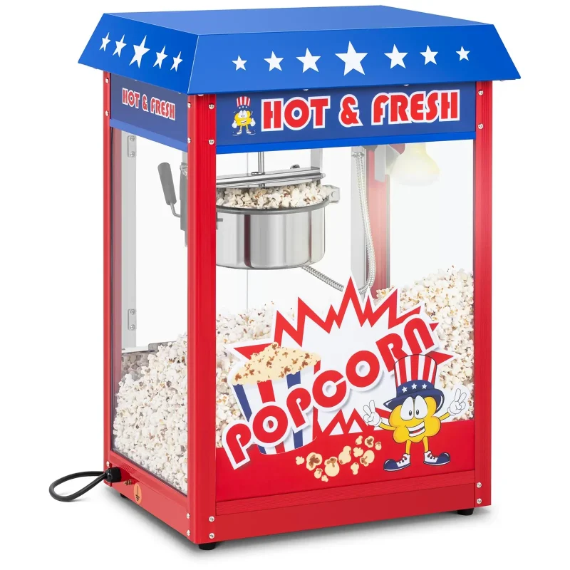 Popcornmaskine USA - 1600 W - 56 x 42 x 76 cm