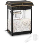 Popcornmaskine 88 L - 1600 W - sort og guld - 56 x 42 x 76 cm