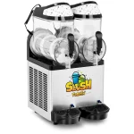 Slush ice maskine 2 x 10 L - LED - 600 W - 52 x 40 x 79 cm - Slushicebutik Slush ice maskine 2 x 10 L - LED - 600 W - 52 x 40 x 79 cm