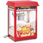 Popcornmaskine 88 L - 1600 W - retrodesign - rød - 76 x 56 x 42 cm - Slushicebutik Popcornmaskine 88 L - 1600 W - retrodesign - rød - 76 x 56 x 42 cm