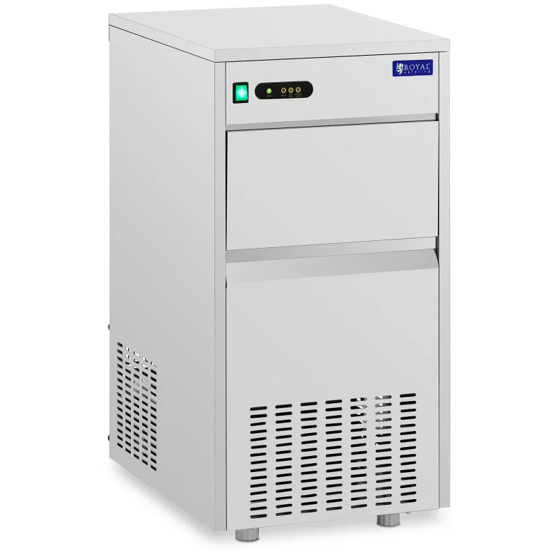 Isterningmaskine 30 kg/24 t -240 W - 510 x 400 x 780 mm - Slushicebutik Isterningmaskine 30 kg/24 t -240 W - 510 x 400 x 780 mm