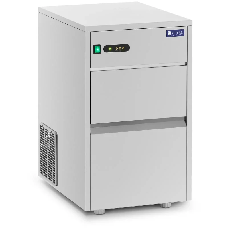 Isterningmaskine 50 kg/24 t - 310 W - 540 x 400 x 680 mm - Slushicebutik Isterningmaskine 50 kg/24 t - 310 W - 540 x 400 x 680 mm