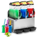Slush ice maskine 3 x 12 L - LED - 960 W - 60 x 49 x 81 cm